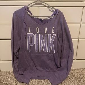 💜 Victoria’s Secret Scoop Neck Hoodie 💜